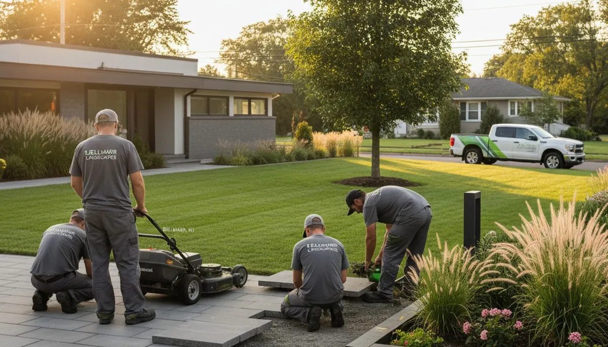 Landscape maintenance service in Cherry Hill, NJ for a professional landscaping business
