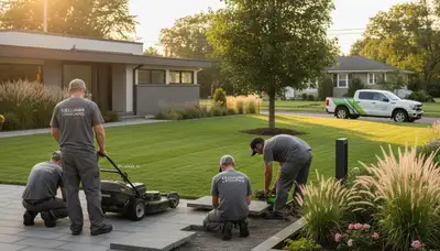 Landscape maintenance service in Cherry Hill, NJ for a professional landscaping business