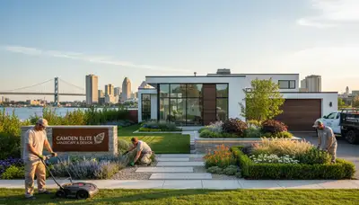 Landscaping service in Cherry Hill, NJ with professional yard maintenance and outdoor care