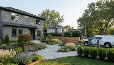 Landscaping service in Cherry Hill, NJ for residential lawn care and landscape maintenance