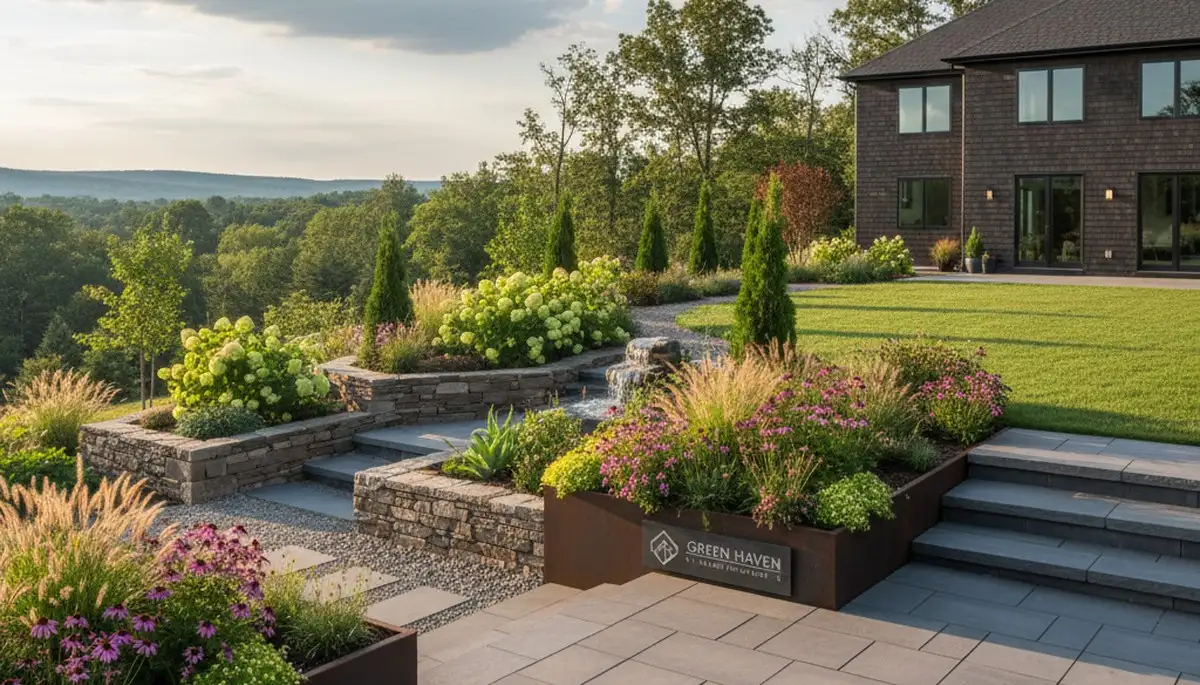 Landscape design service in Cherry Hill, NJ by a professional landscaping team