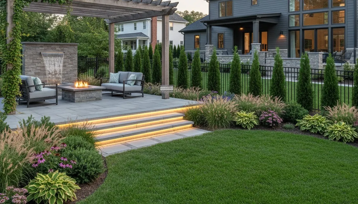 Landscaping crew serving Cherry Hill, NJ with professional lawn and landscape maintenance