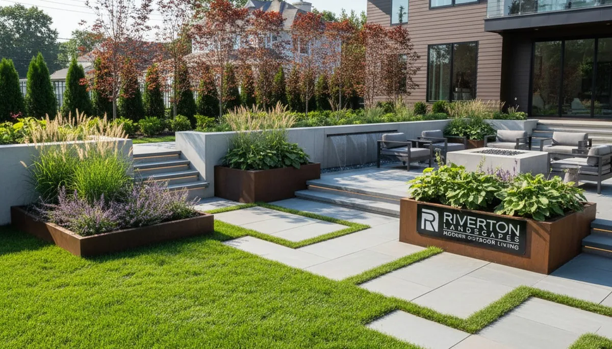 Landscaping crew serving Cherry Hill, NJ with professional lawn and garden maintenance