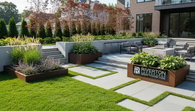 Landscaping crew serving Cherry Hill, NJ with professional lawn and garden maintenance