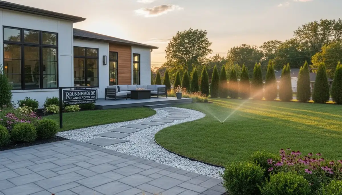 Landscaping crew serving Cherry Hill, NJ with professional lawn and landscape maintenance