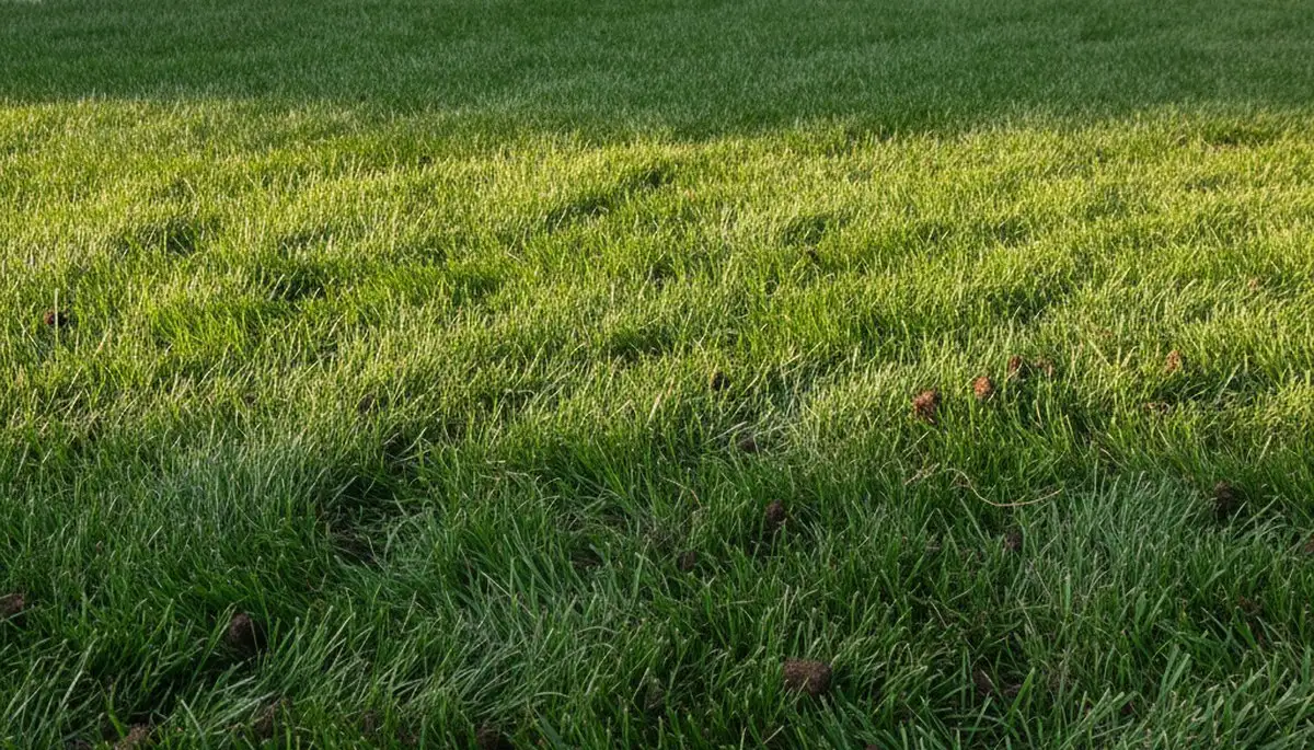 Healthy Cherry Hill NJ lawn recovering after professional core aeration by local landscaping experts